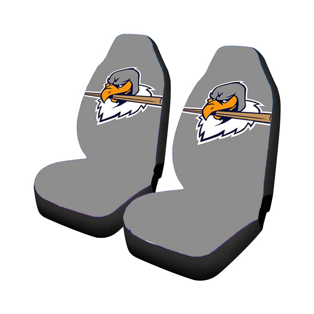 Vultures Baseball Logo Gray Car Seat Covers