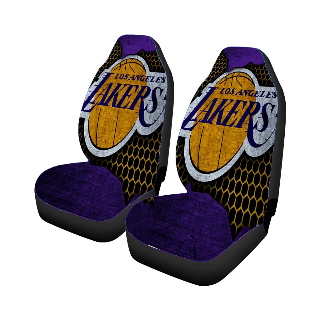 Wallpaper Sport Logo Basketball Nba Los Angeles Lakers Car Seat Covers