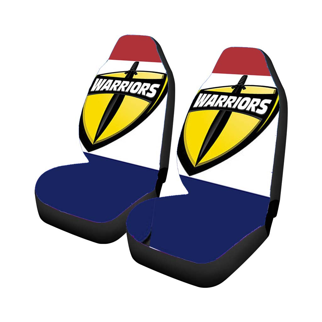 Warriors Car Seat Cover Waterproof Protection