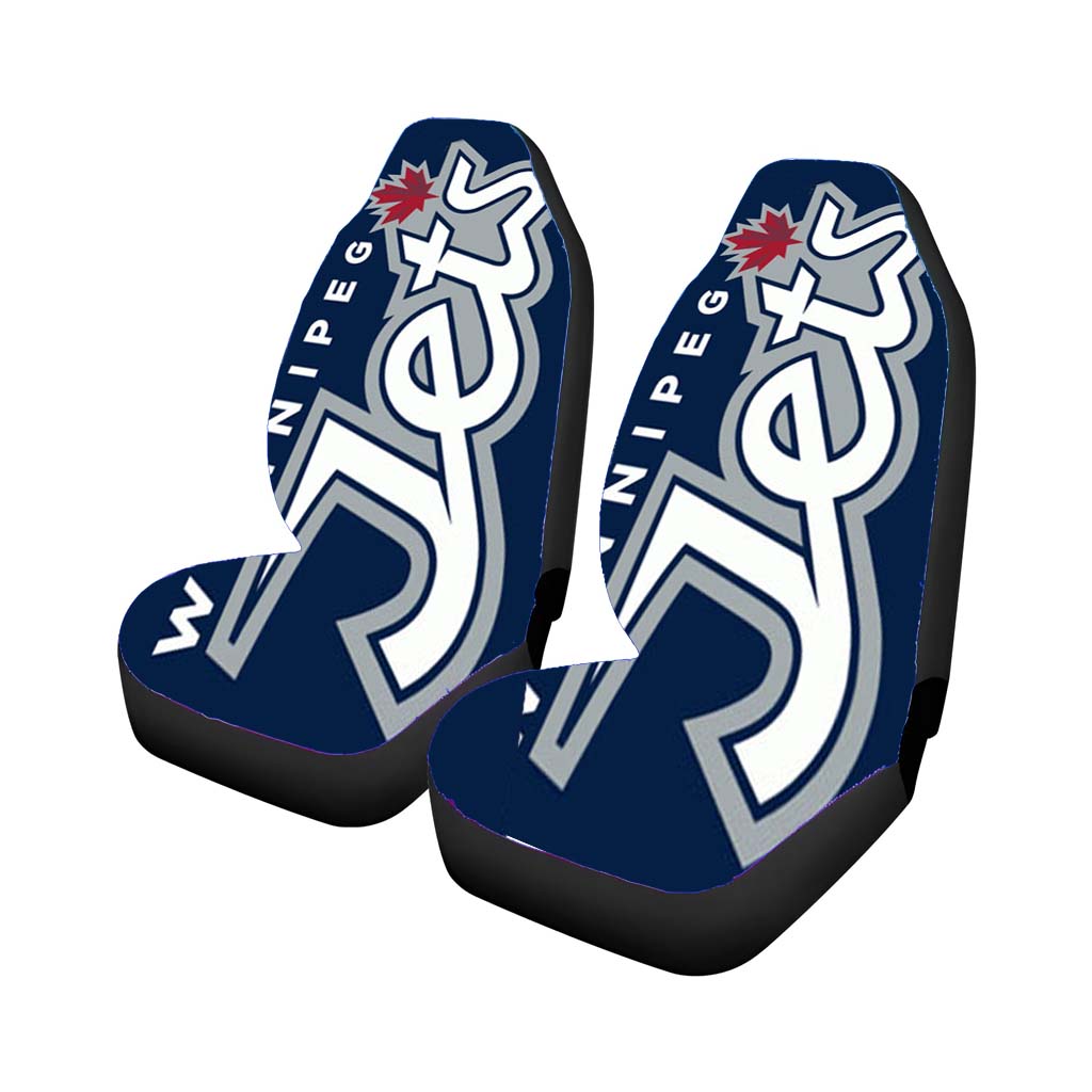 Winnipeg Jets Text Car Seat Covers