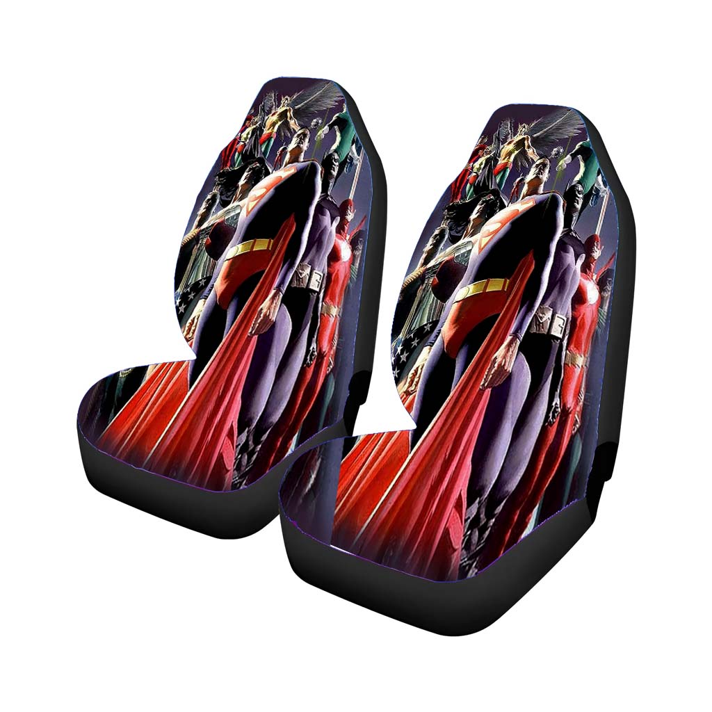 Justice League Of Superhero Car Seat Covers