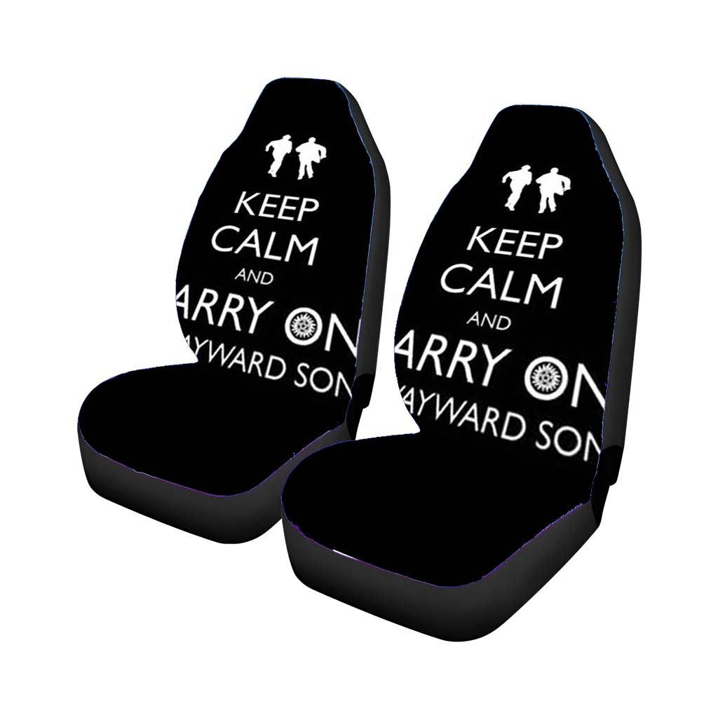 Keep Calm Wayward Son Car Seat Covers