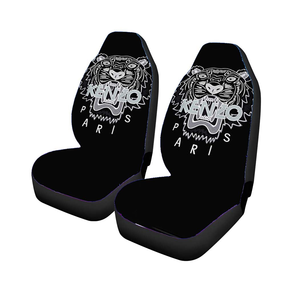 Kenzo Tiger Black Car Seat Covers