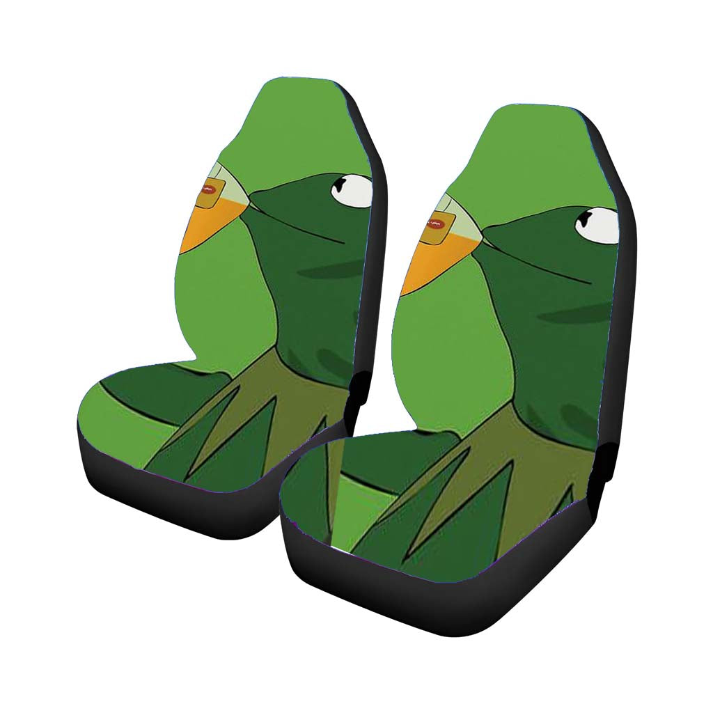 Kermit Sipping Tea Car Seat Covers