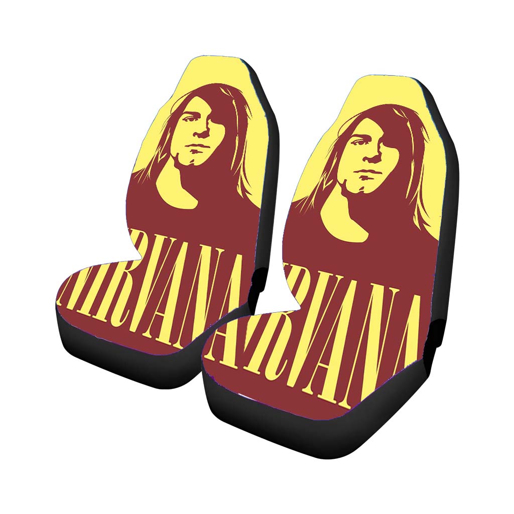Kurt Cobain Nirvana Car Seat Covers