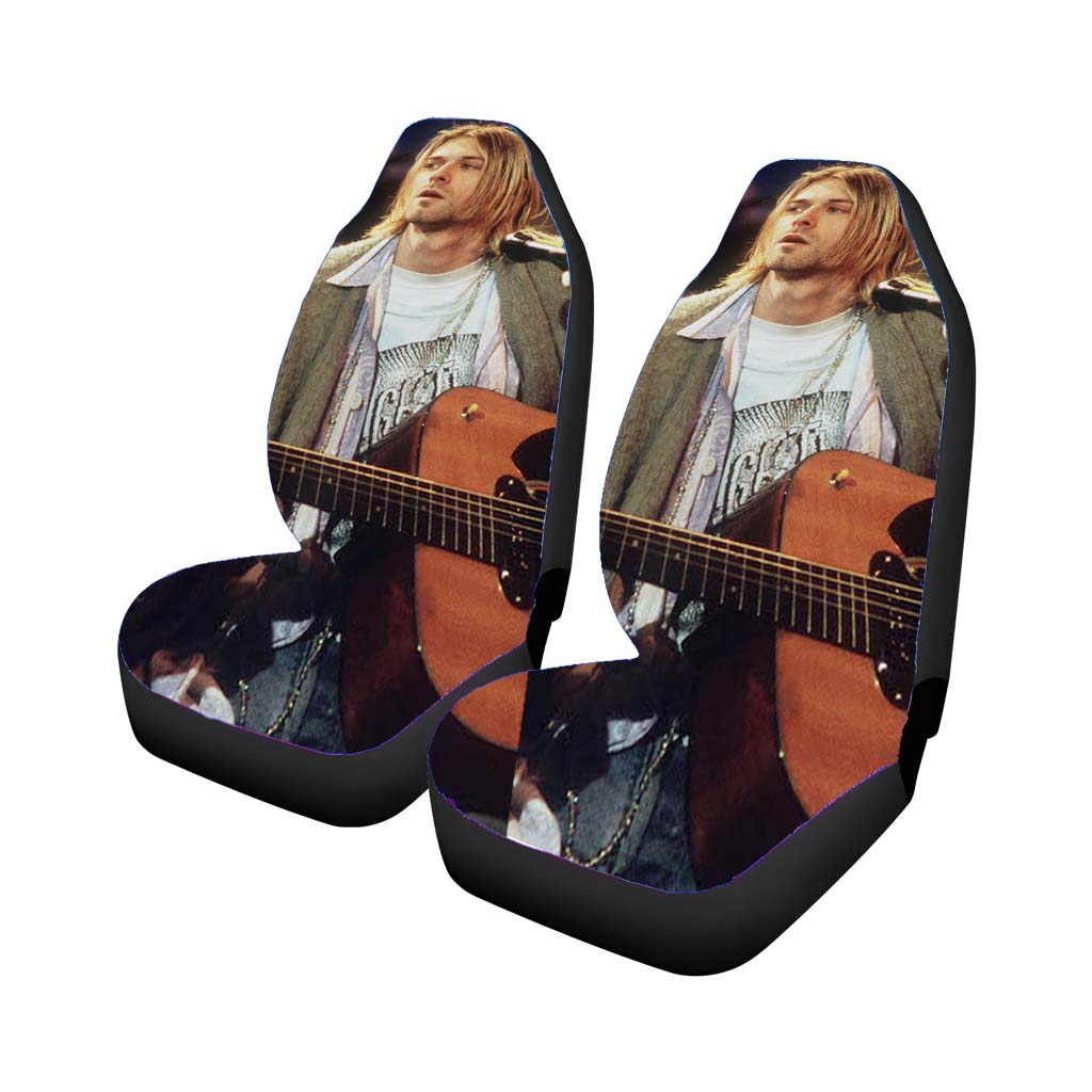 Kurt Cobain Singing Car Seat Covers