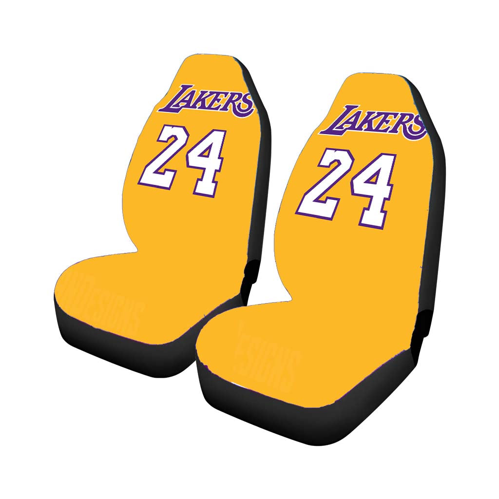 La Lakers Jersey 4 Kobe Bryant Car Seat Covers