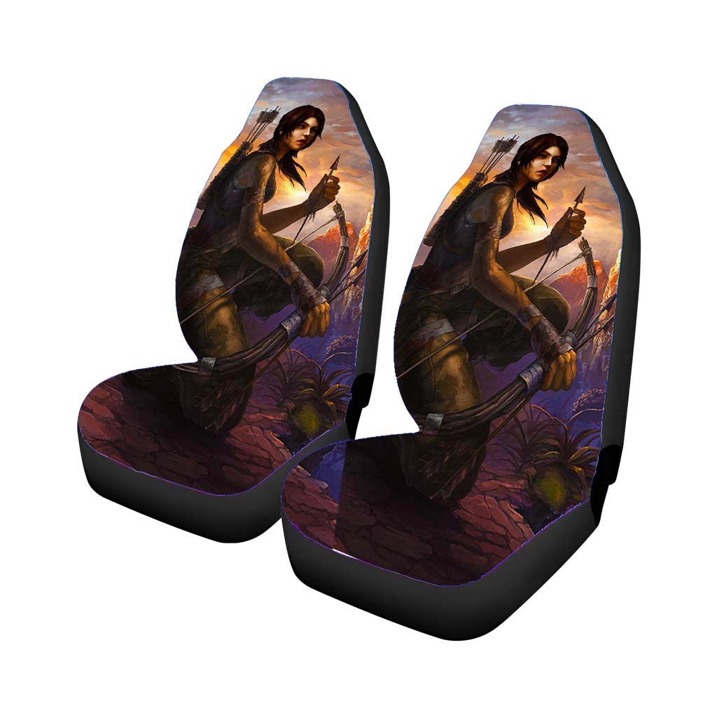 Lara Croft Tomb Raider Adventure Car Seat Covers