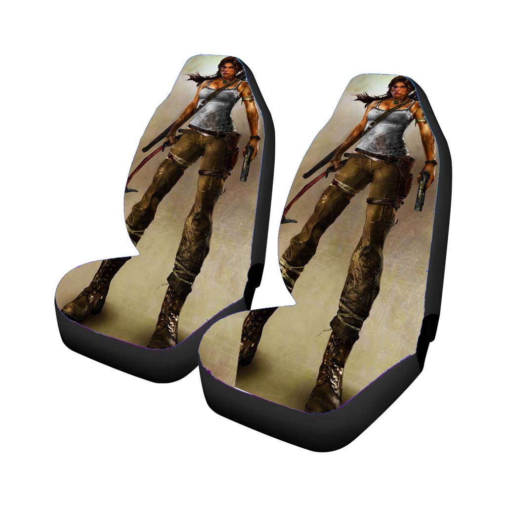 Lara Croft Tomb Raider Character Car Seat Covers