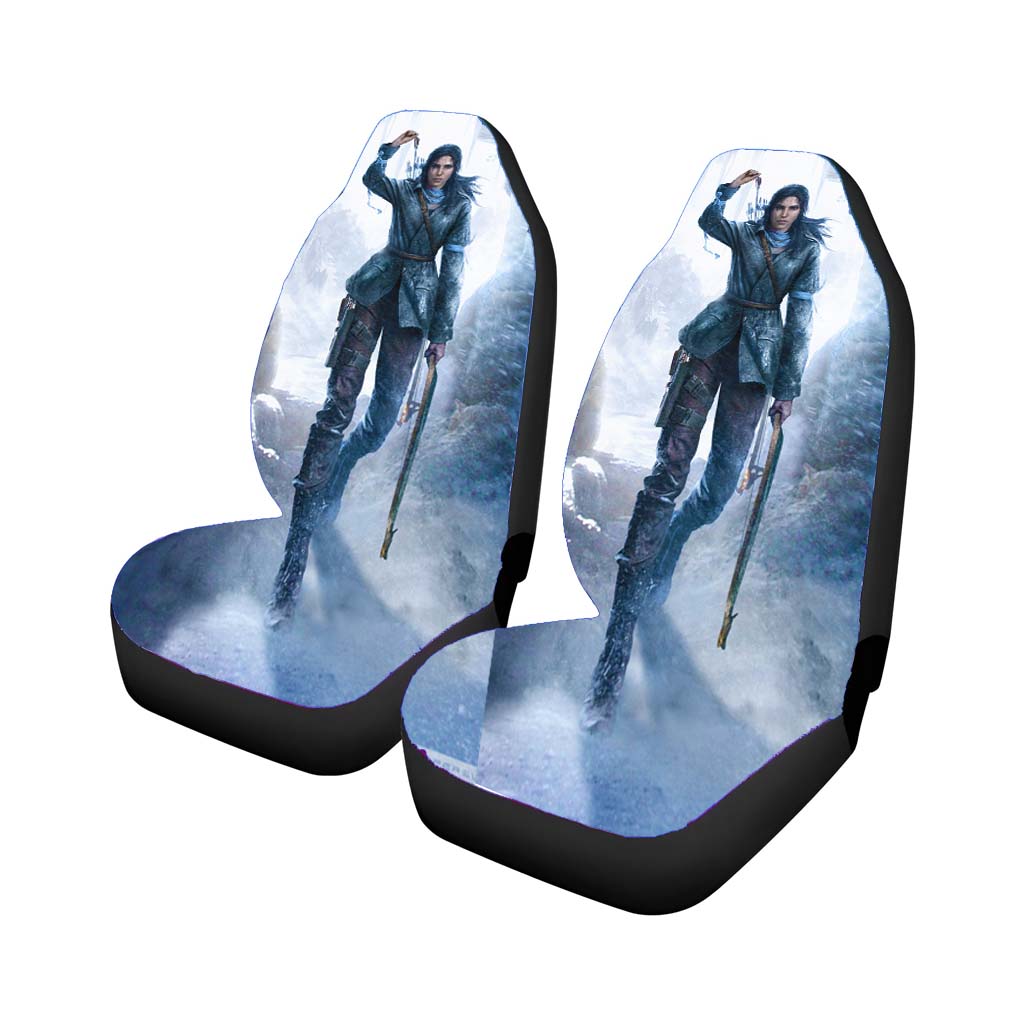 Lara Croft Tomb Raider Ice Cave Car Seat Covers