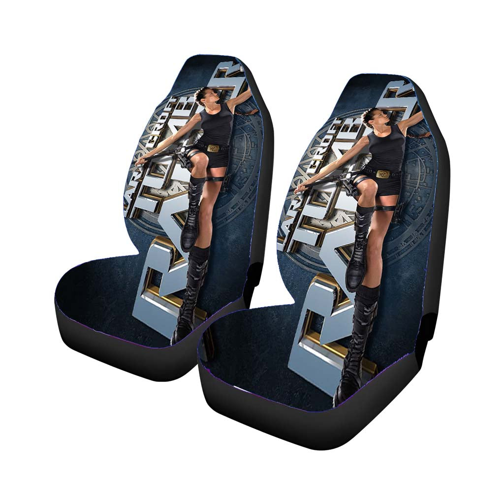 Lara Croft Tomb Raider Iphone Xr Plastic Black Car Seat Covers