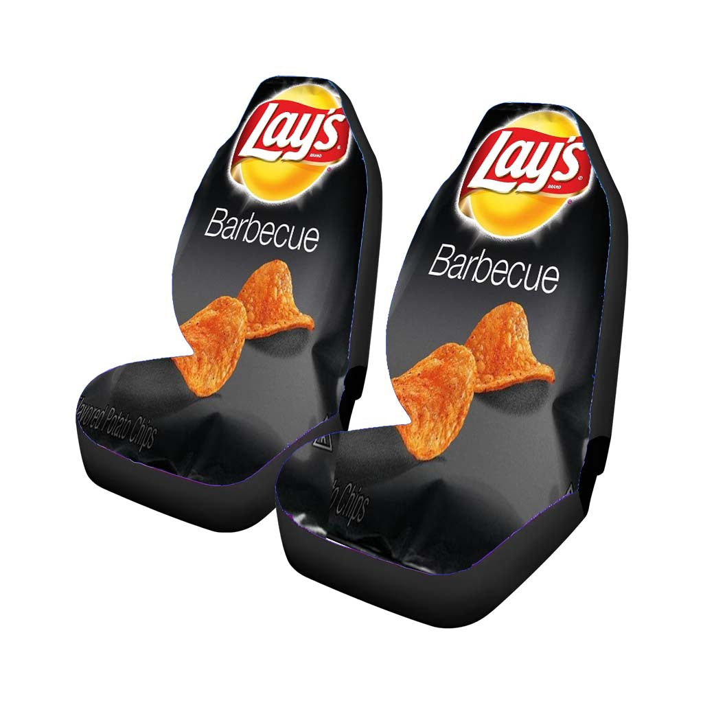 Lays Potato Chips Barbecue Flavor Car Seat Covers