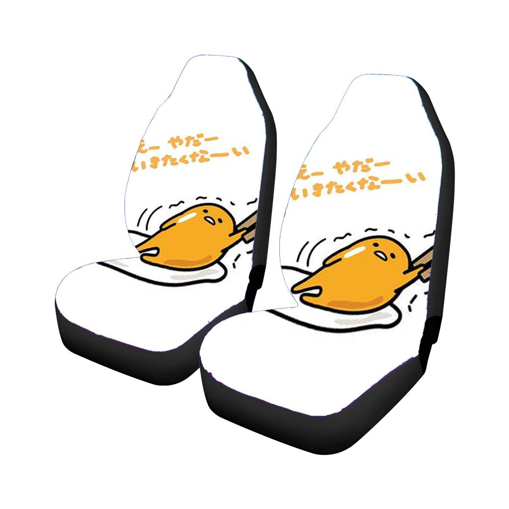 Lazy Gudetama Car Seat Covers