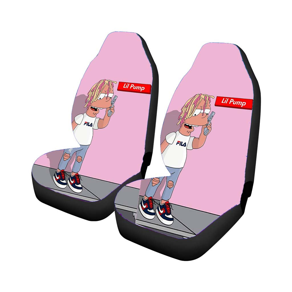 Lil Pump Bart Simpson Car Seat Covers