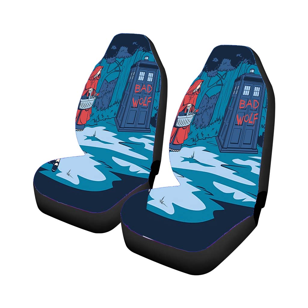 Little Red Riding Hood Tardis Car Seat Covers