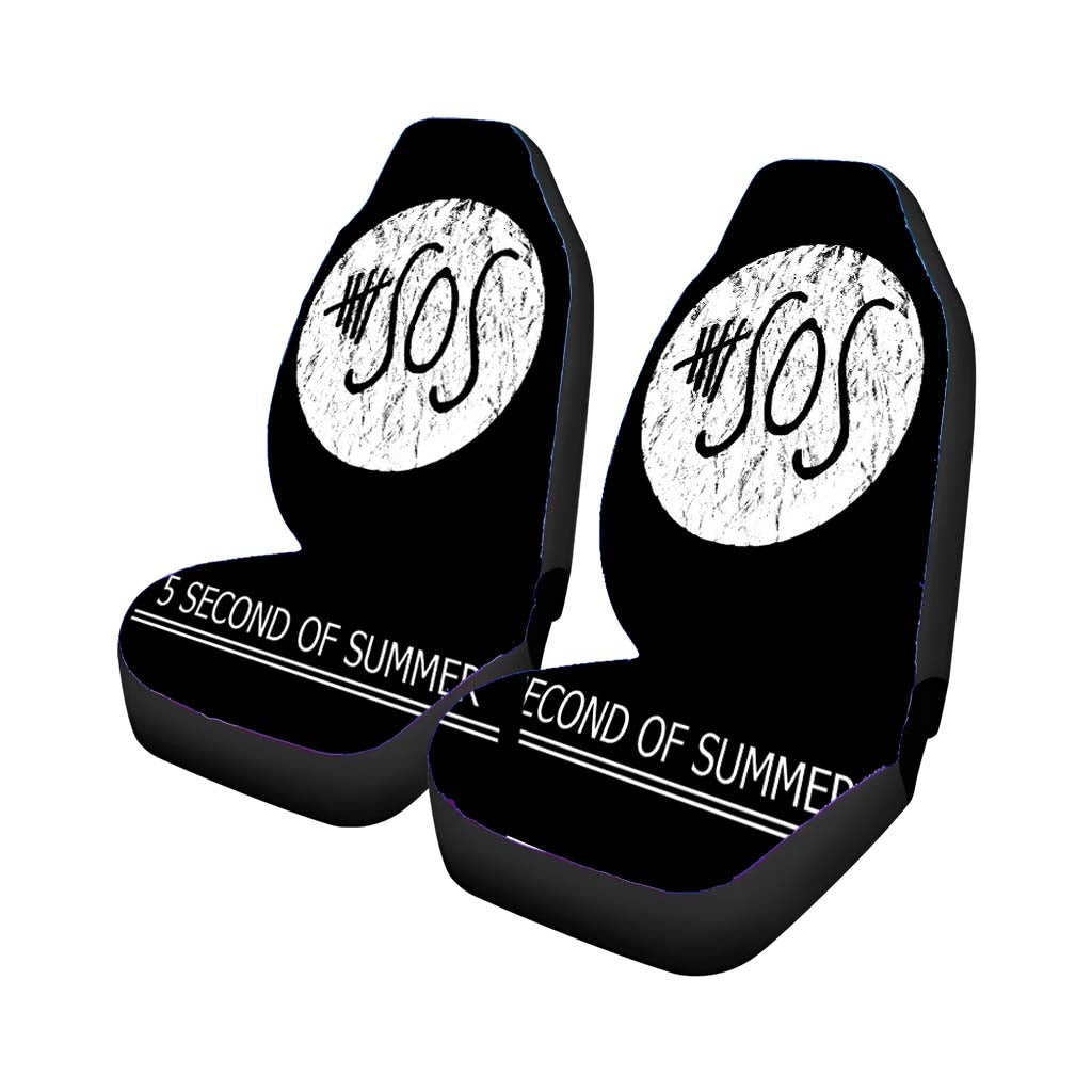 Logo 5Sos Car Seat Covers