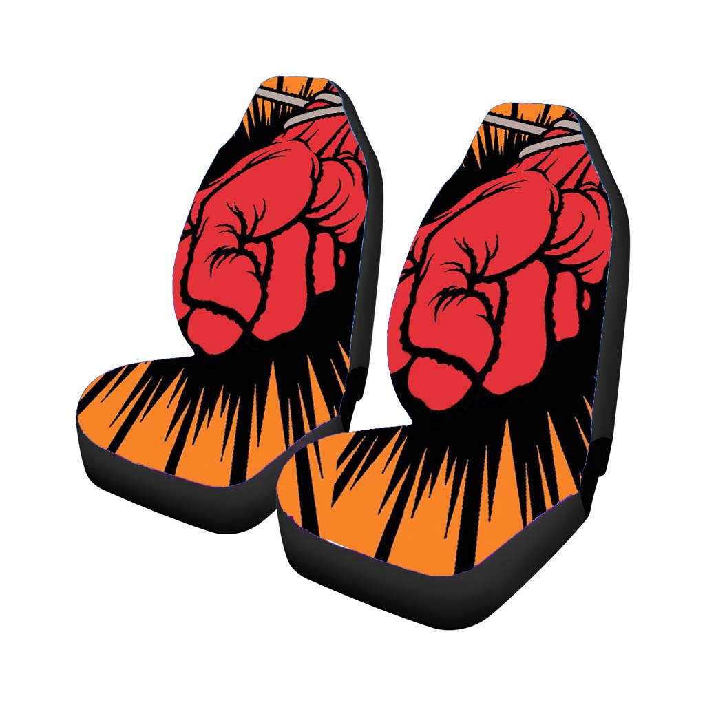 Metalilica Cover Red Car Seat Covers