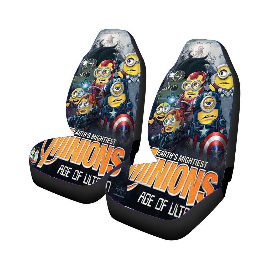 Minion Avengers Car Seat Covers