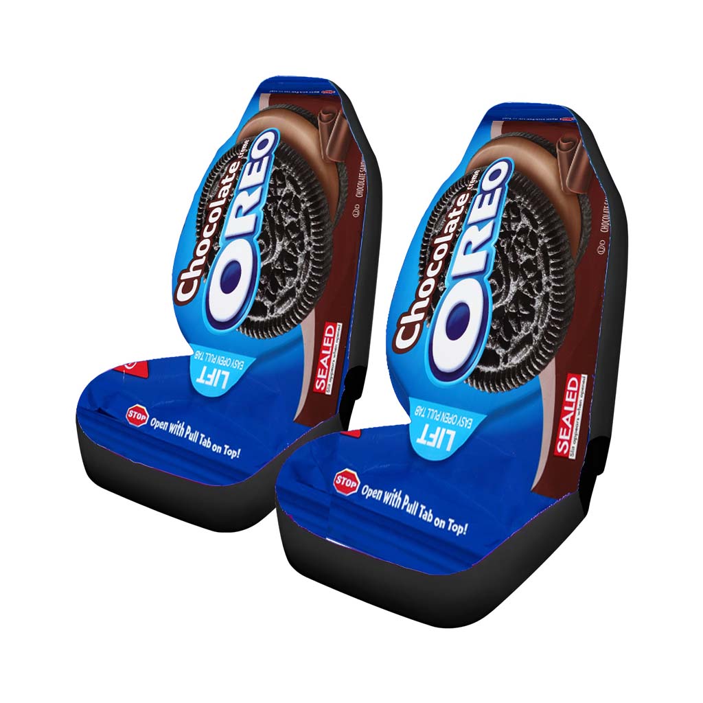 Nabisco Oreo Chocolate Creme Sandwich Cookies Car Seat Covers