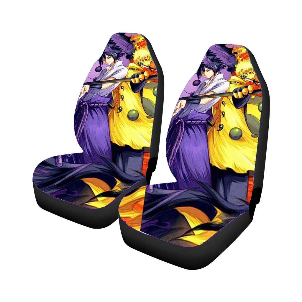 Naruto And Sasuke Car Seat Covers
