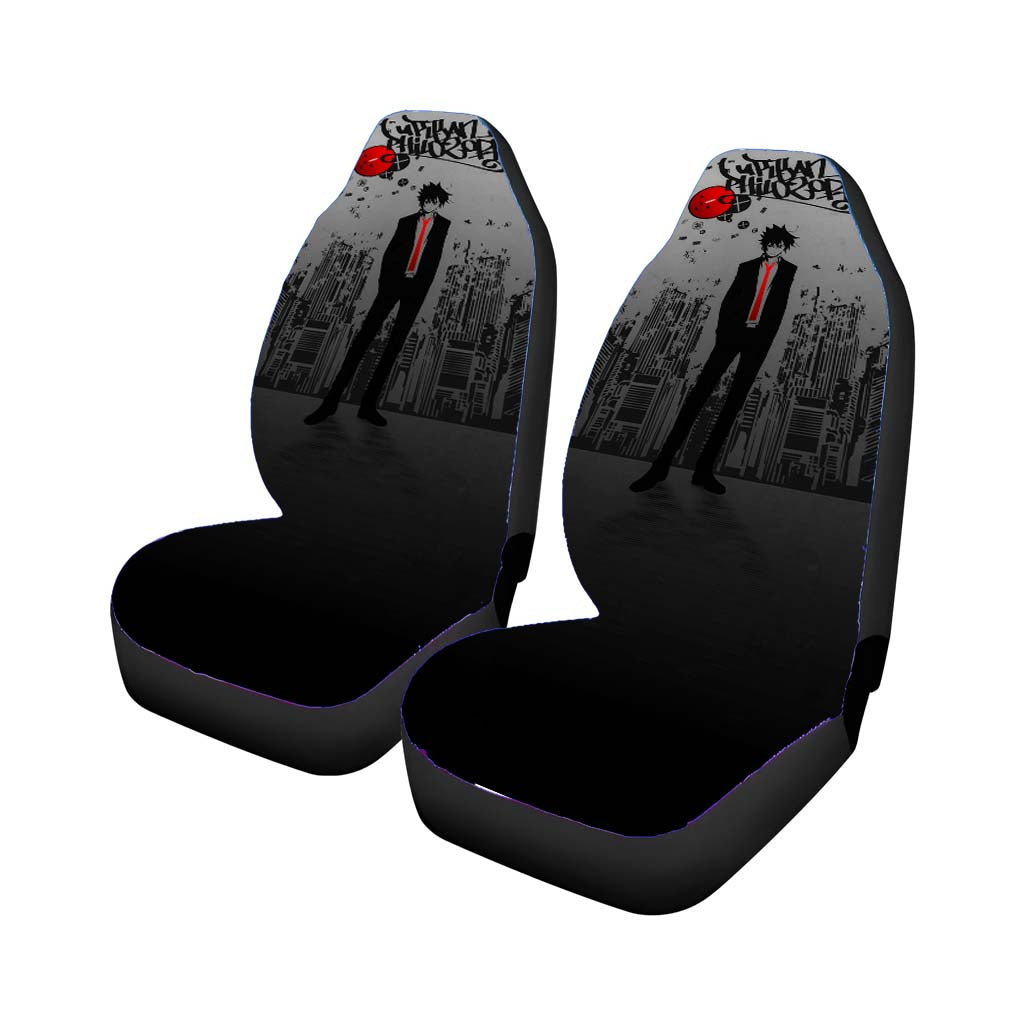 Naruto Cartoon Sasuke Car Seat Covers