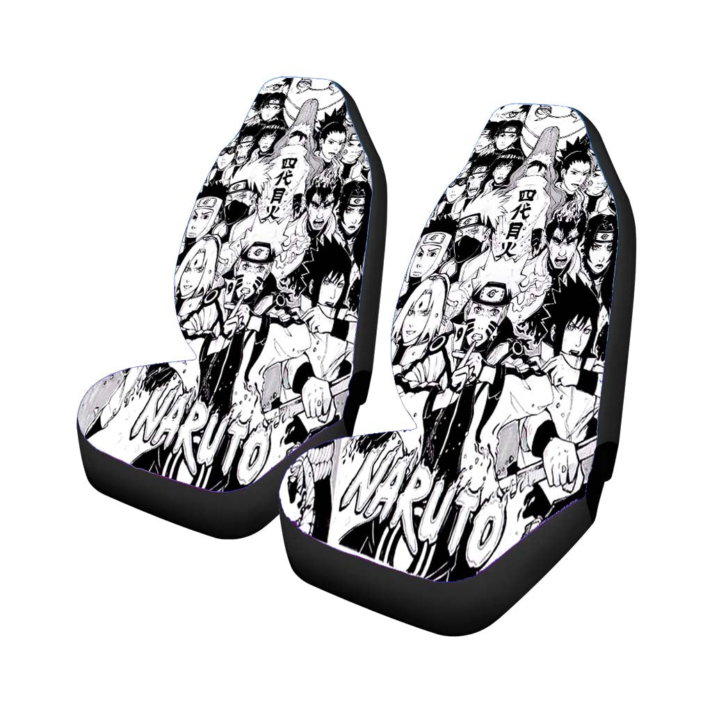 Naruto Shippuden Drawing Car Seat Covers