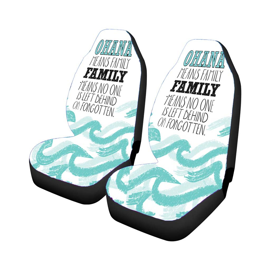 Ohana Means Family Lilo And Stitch Car Seat Covers