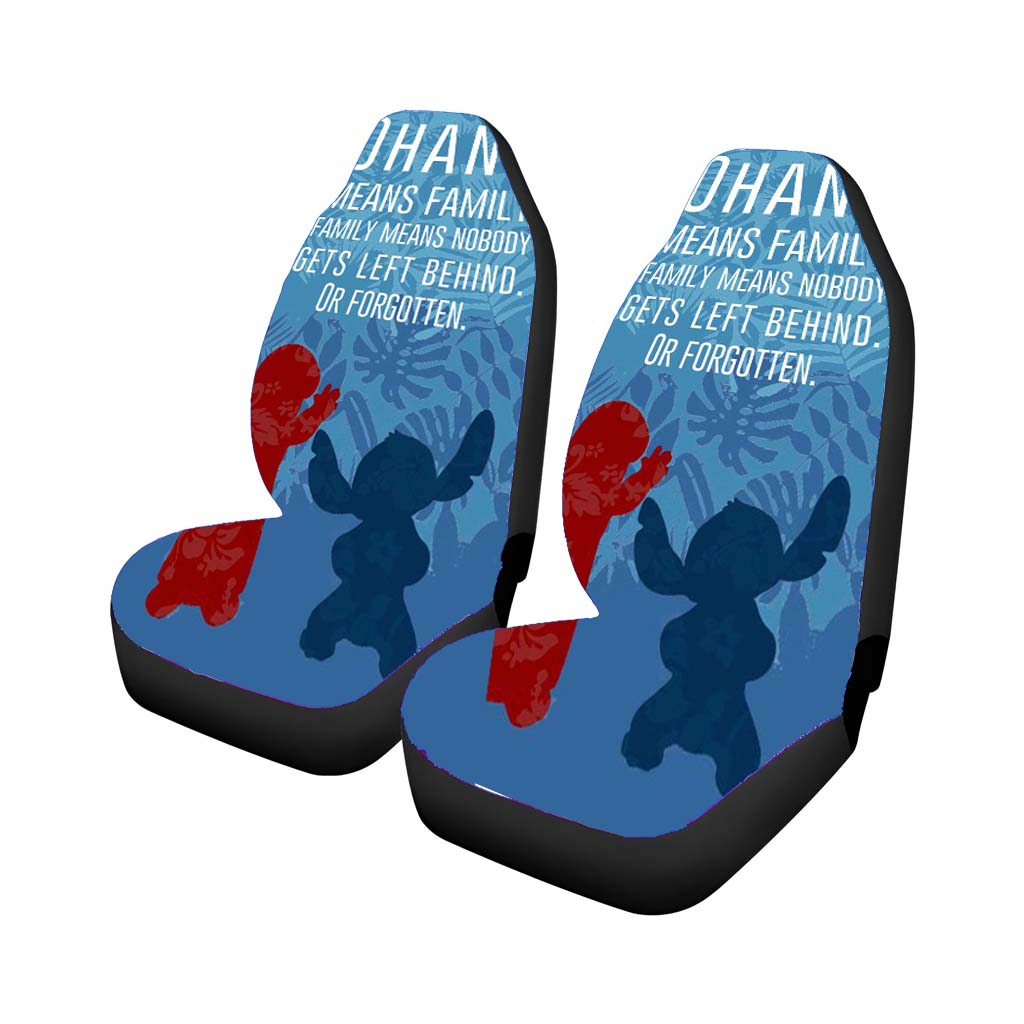 Ohana Stitch Lilo Disney Car Seat Covers