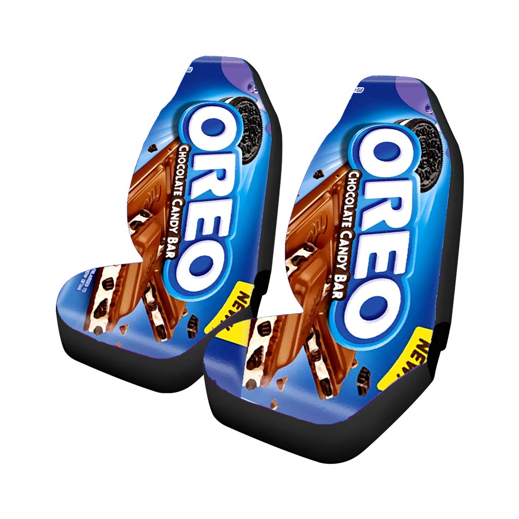 Oreo Chocolate Bar Crunch Cream Milka Car Seat Covers