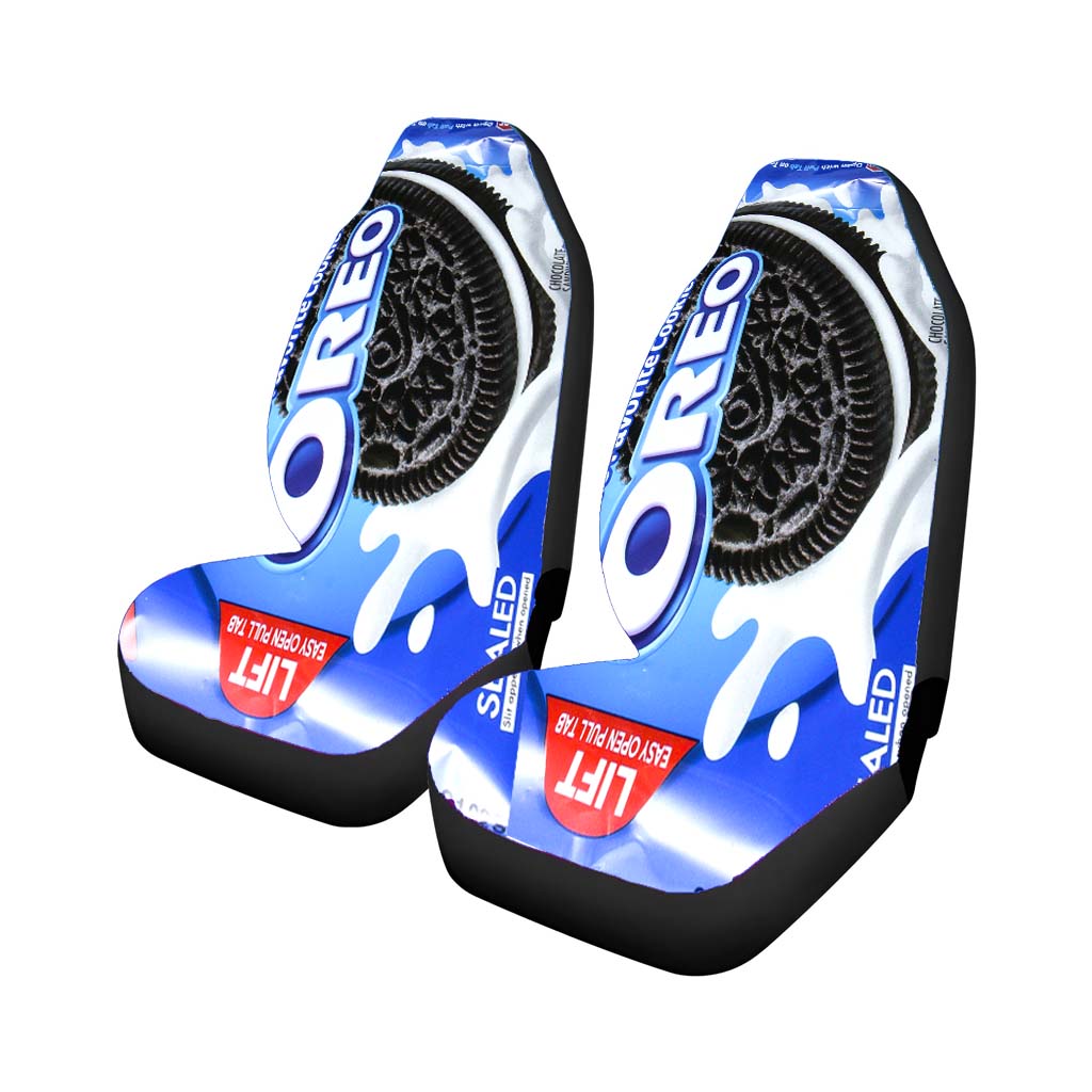 Oreo Creme Sandwich Cookies Car Seat Covers