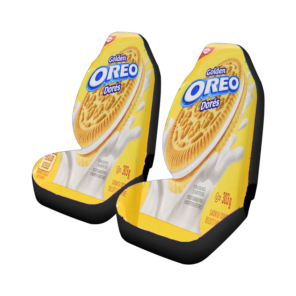 Oreo Golden Sandwich Cookies Car Seat Covers