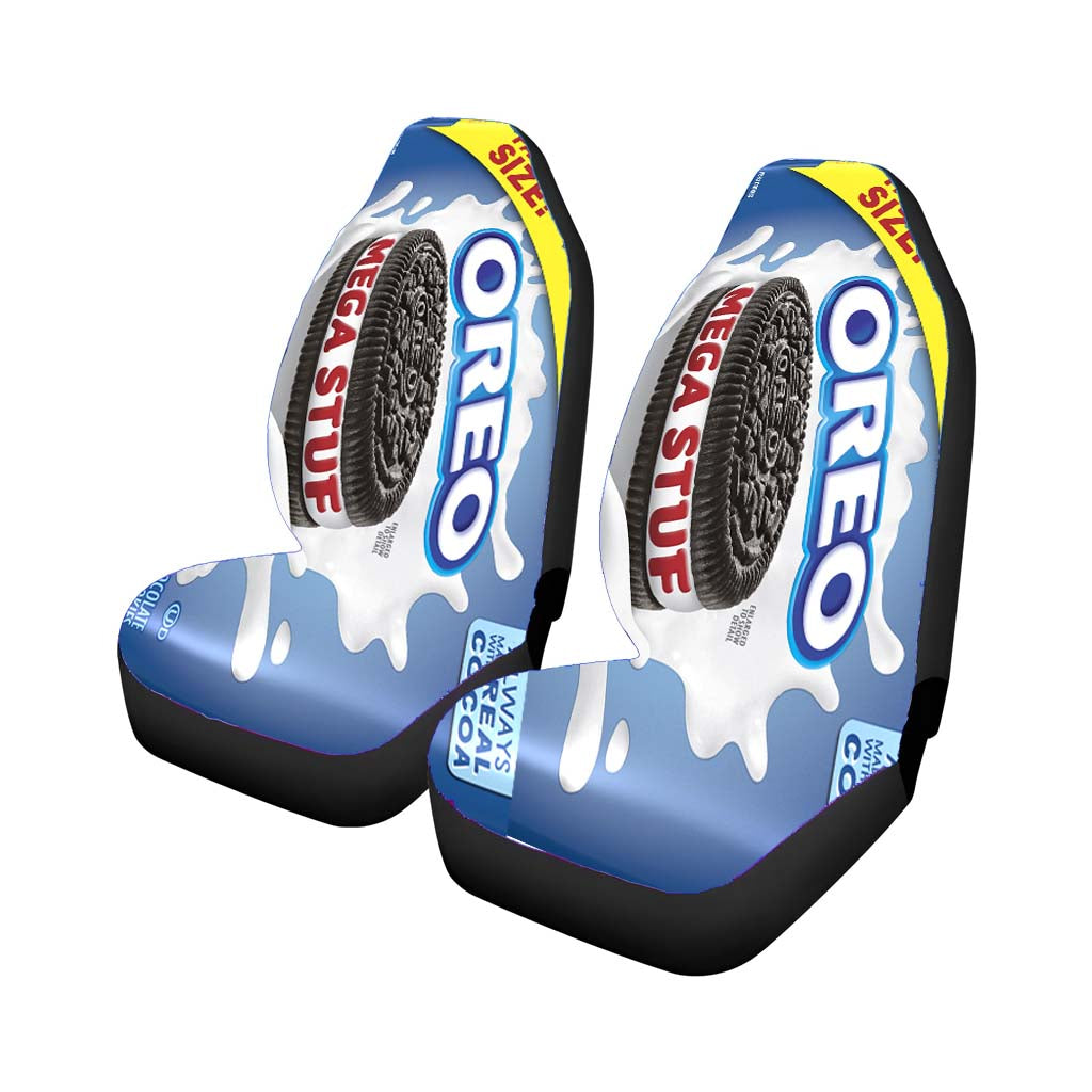 Oreo Mega Stuf Cookies Car Seat Covers