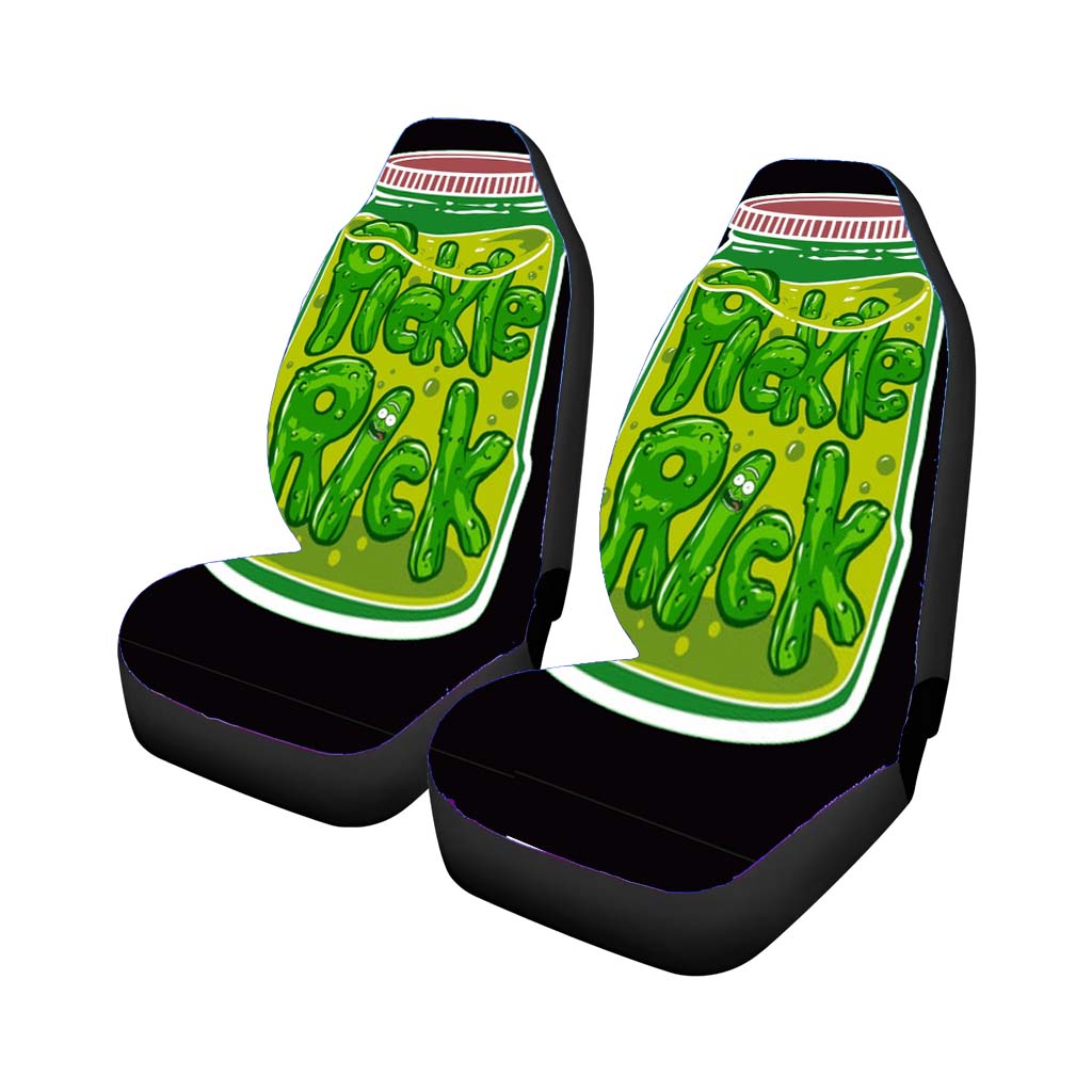 Pickle Rick Car Seat Covers