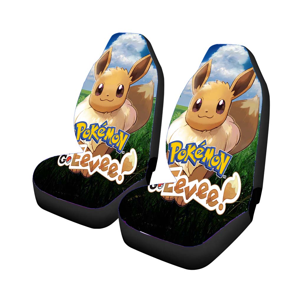 Pokemon Eevee Car Seat Covers