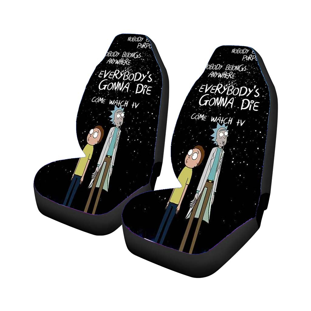 Rick And Morty Car Seat Covers