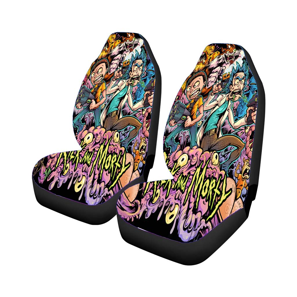 Rick And Morty Monster Hunter Car Seat Covers