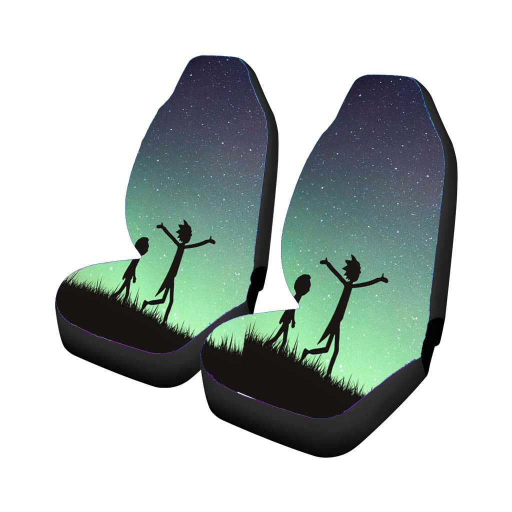 Rick And Morty Space Nebula Car Seat Covers