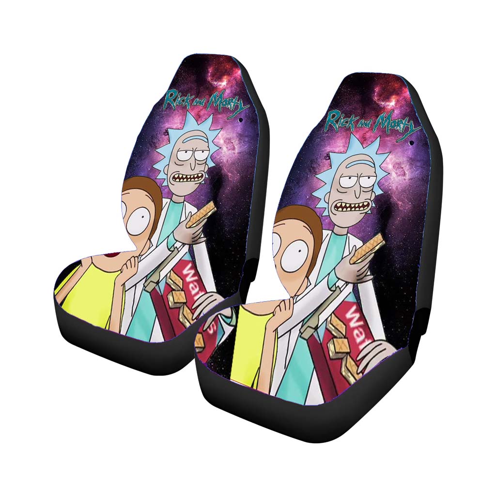 Rick And Morty Spaceship Car Seat Covers