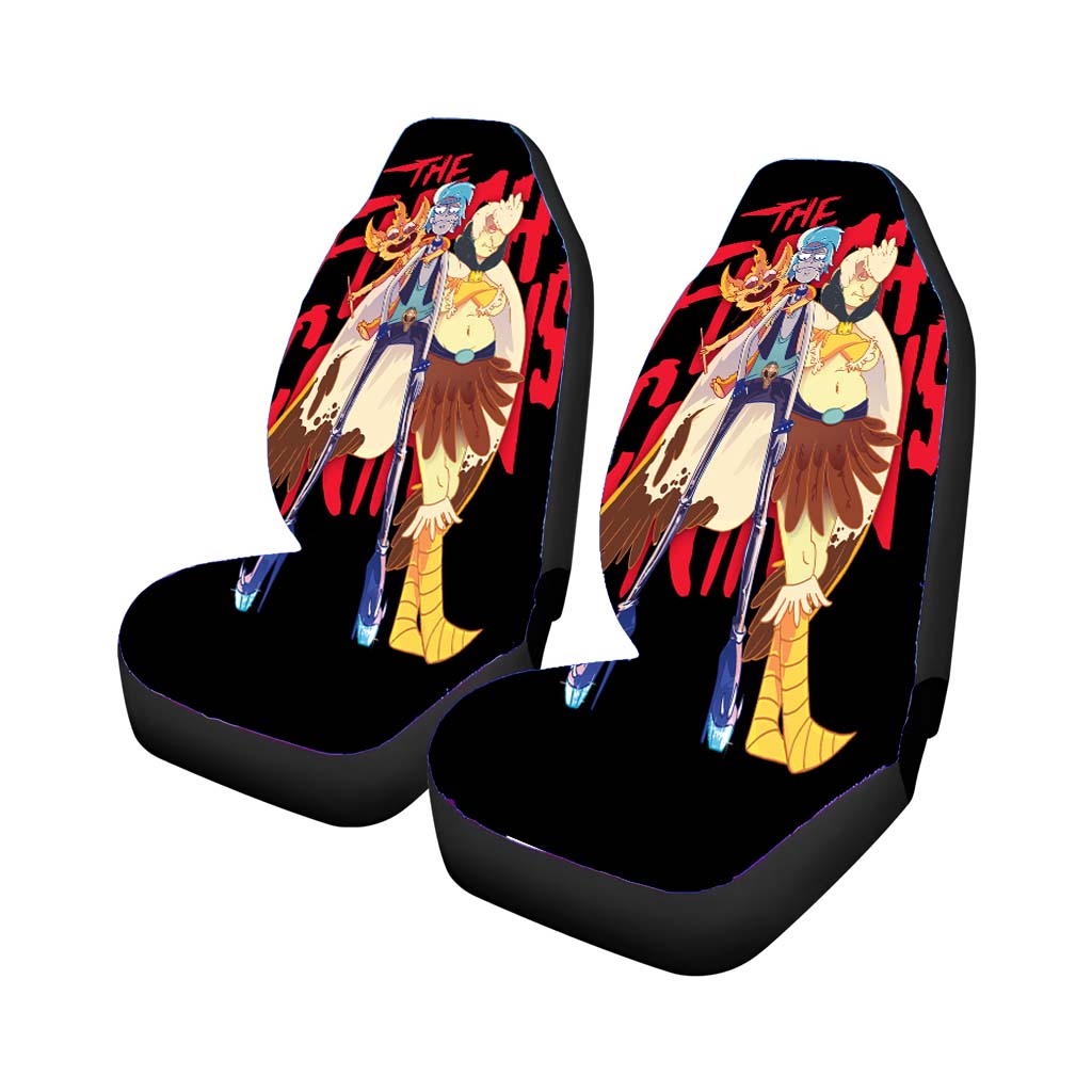 Rick And Morty The Flesh Curtains Car Seat Covers