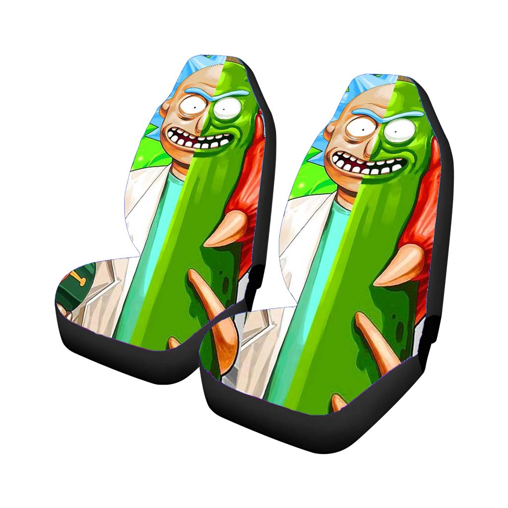 Rick Pickle Rick And Morty Car Seat Covers