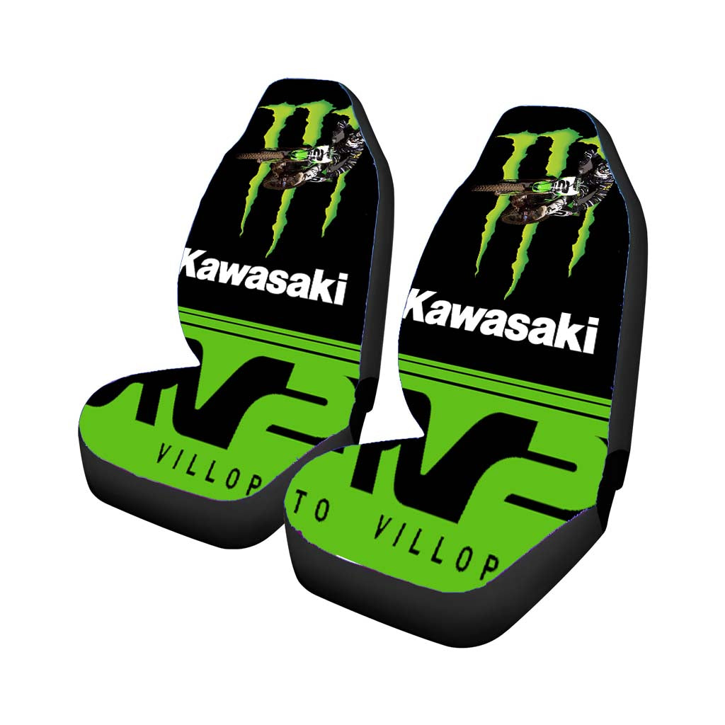 Ryan Villopoto Monster Thor Motocross Car Seat Covers