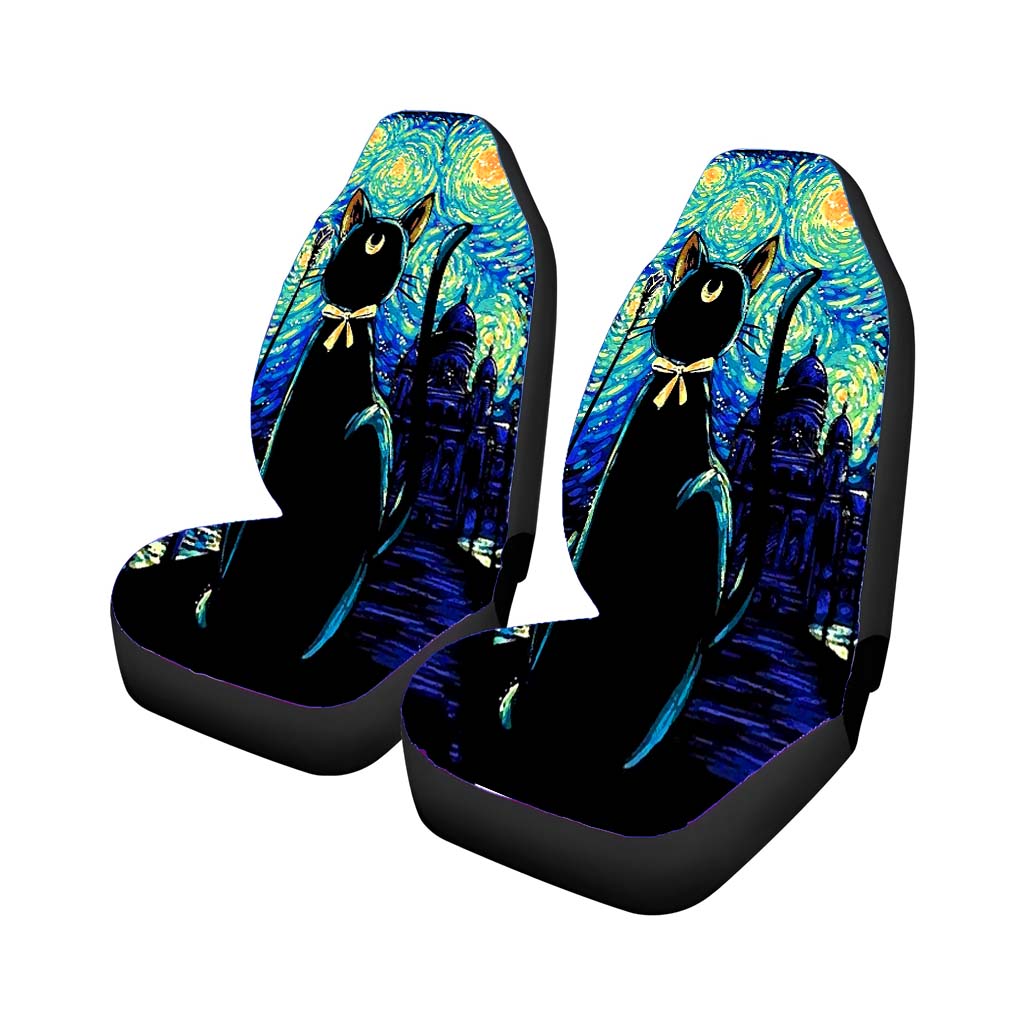 Sailor Moon Luna Van Gogh Car Seat Covers