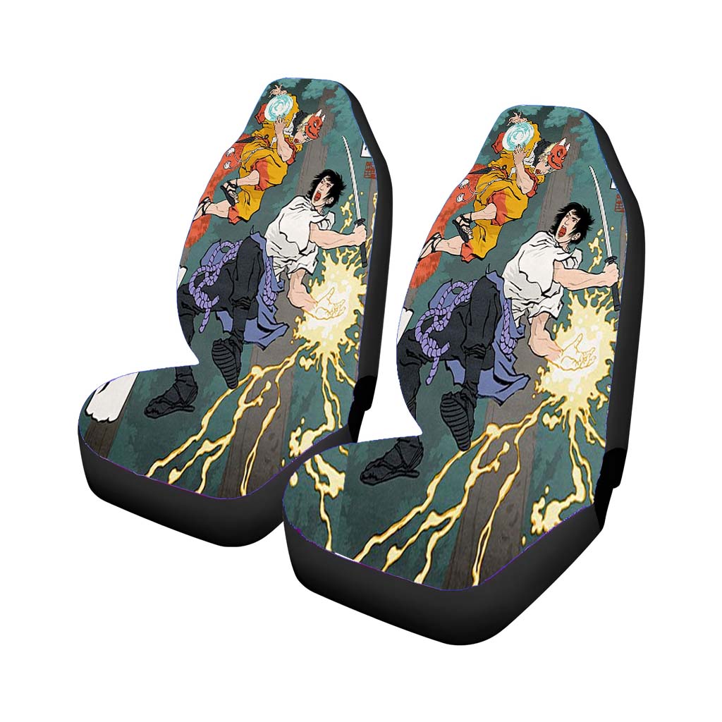 Sasuke Vs Naruto Traditional Japan Art Car Seat Covers
