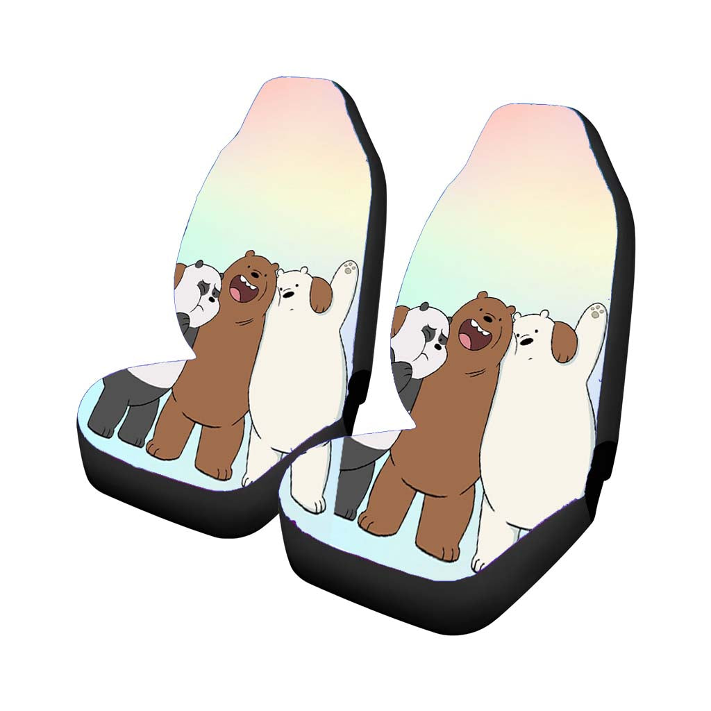 Say Hello To We Bare Bears Car Seat Covers