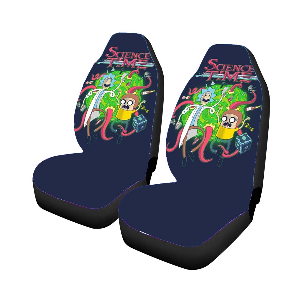 Science Time Adventure Time Rick And Morty Car Seat Covers