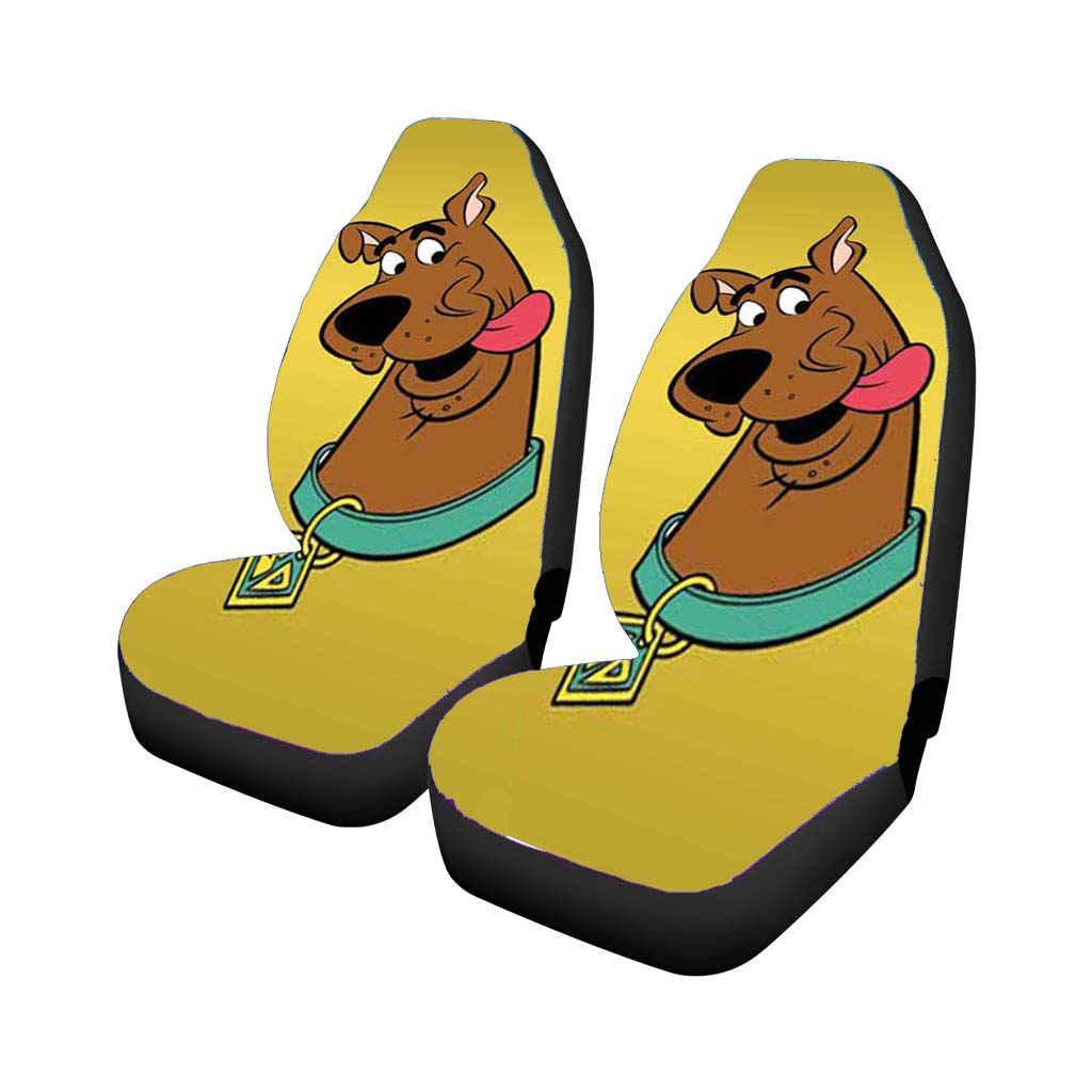 Scooby Doo Gold Fade Car Seat Covers