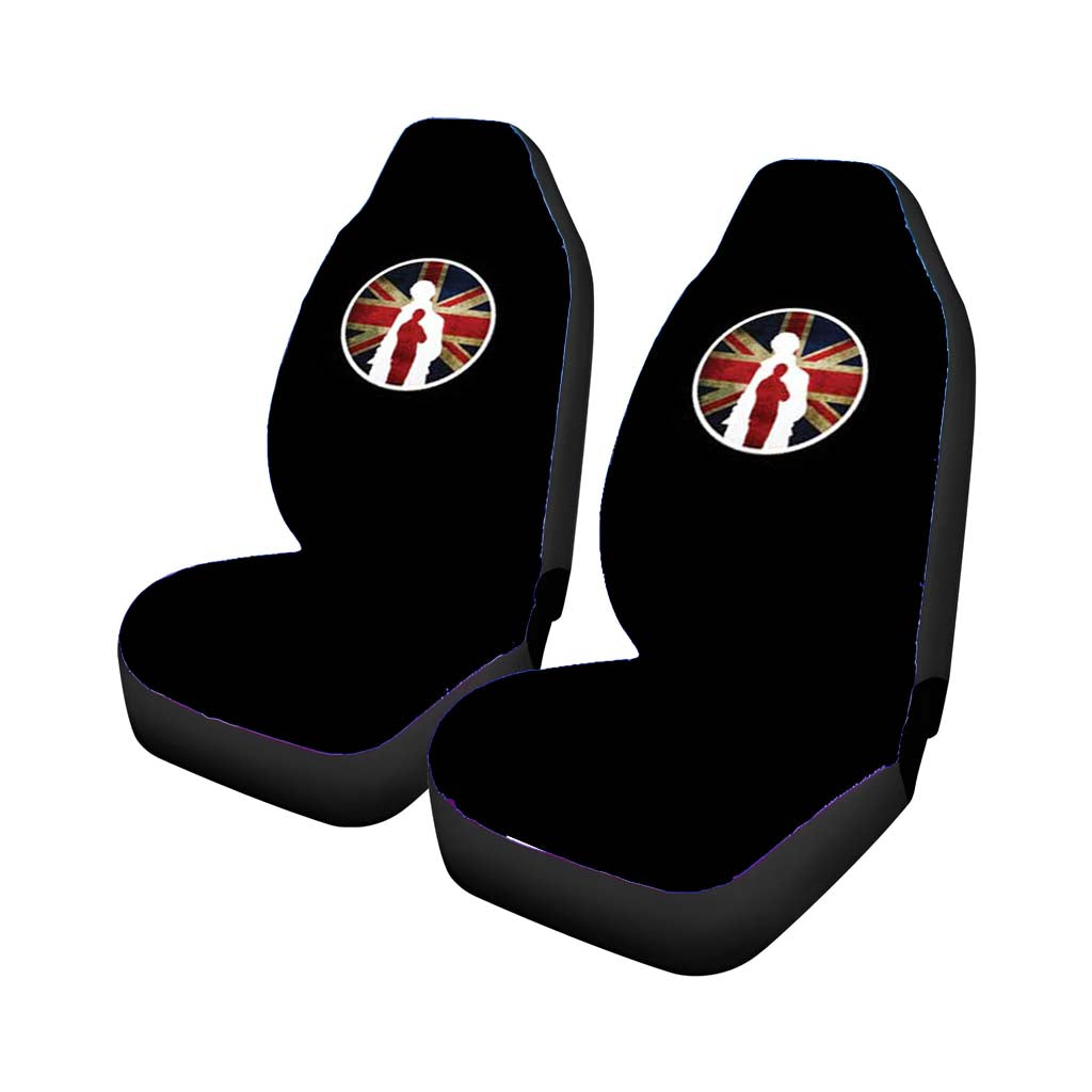 Sherlock Holmes Circle Logo Car Seat Covers