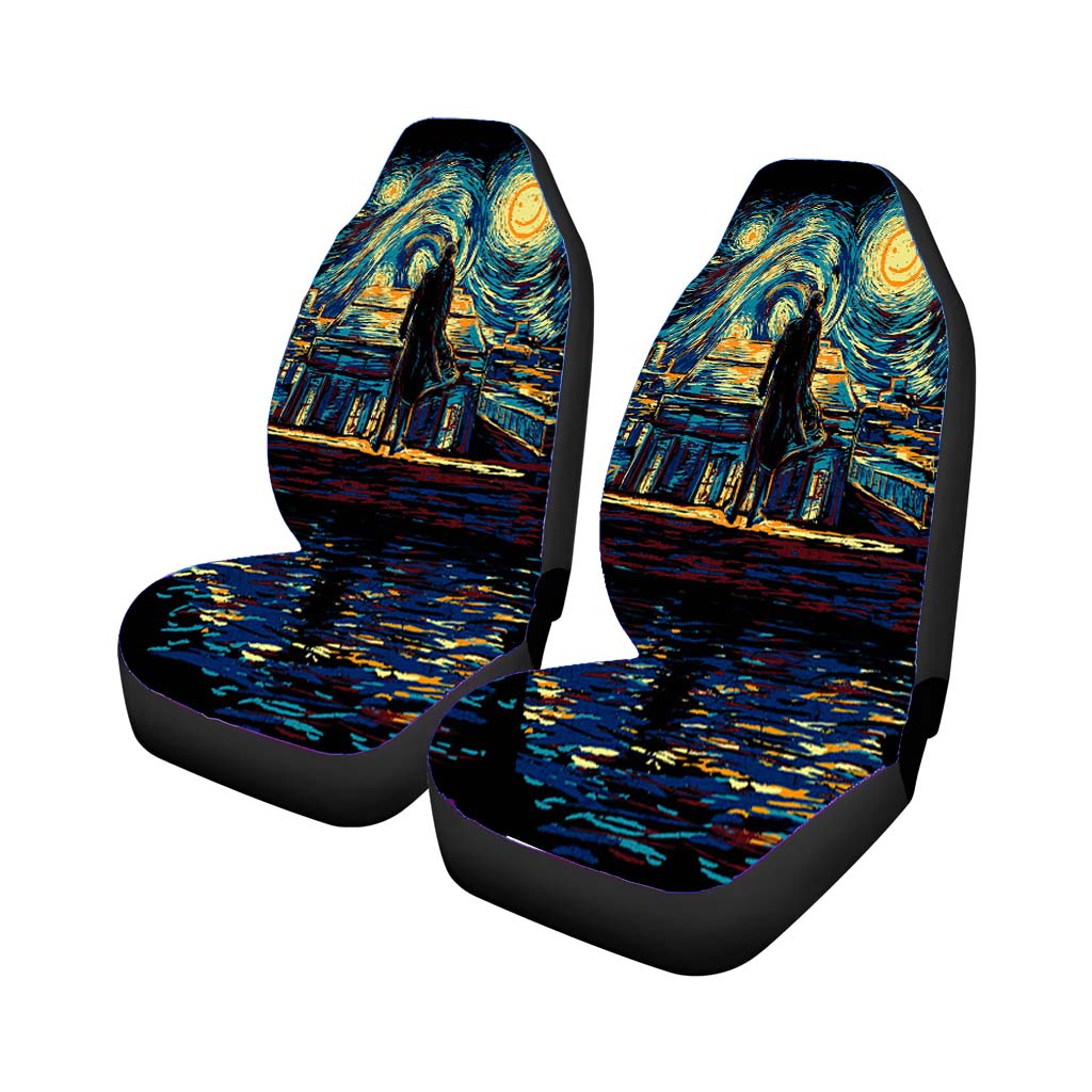 Sherlock Holmes Vangogh Starry Night Car Seat Covers
