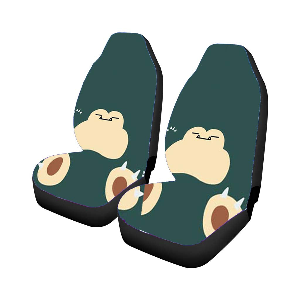 Snorlax Cartoon Car Seat Covers