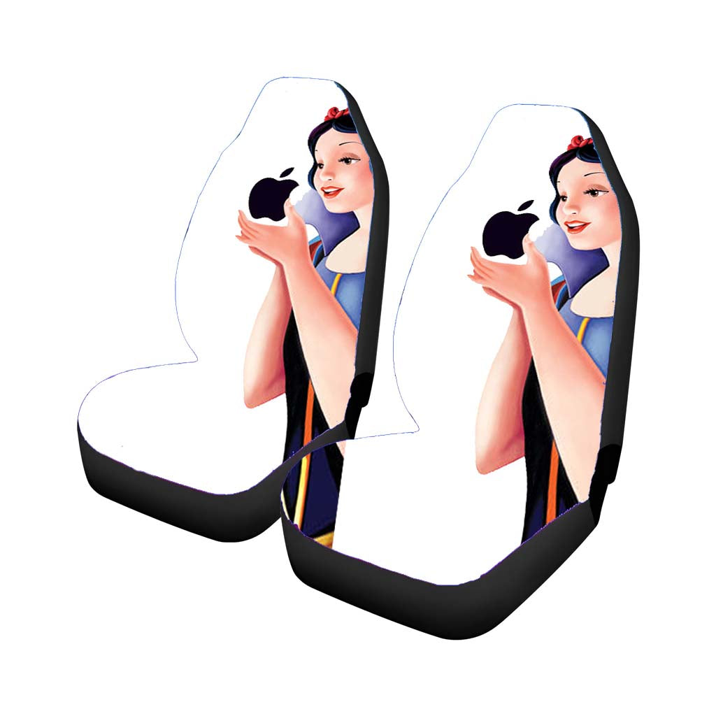 Snow White Snow Case Car Seat Covers